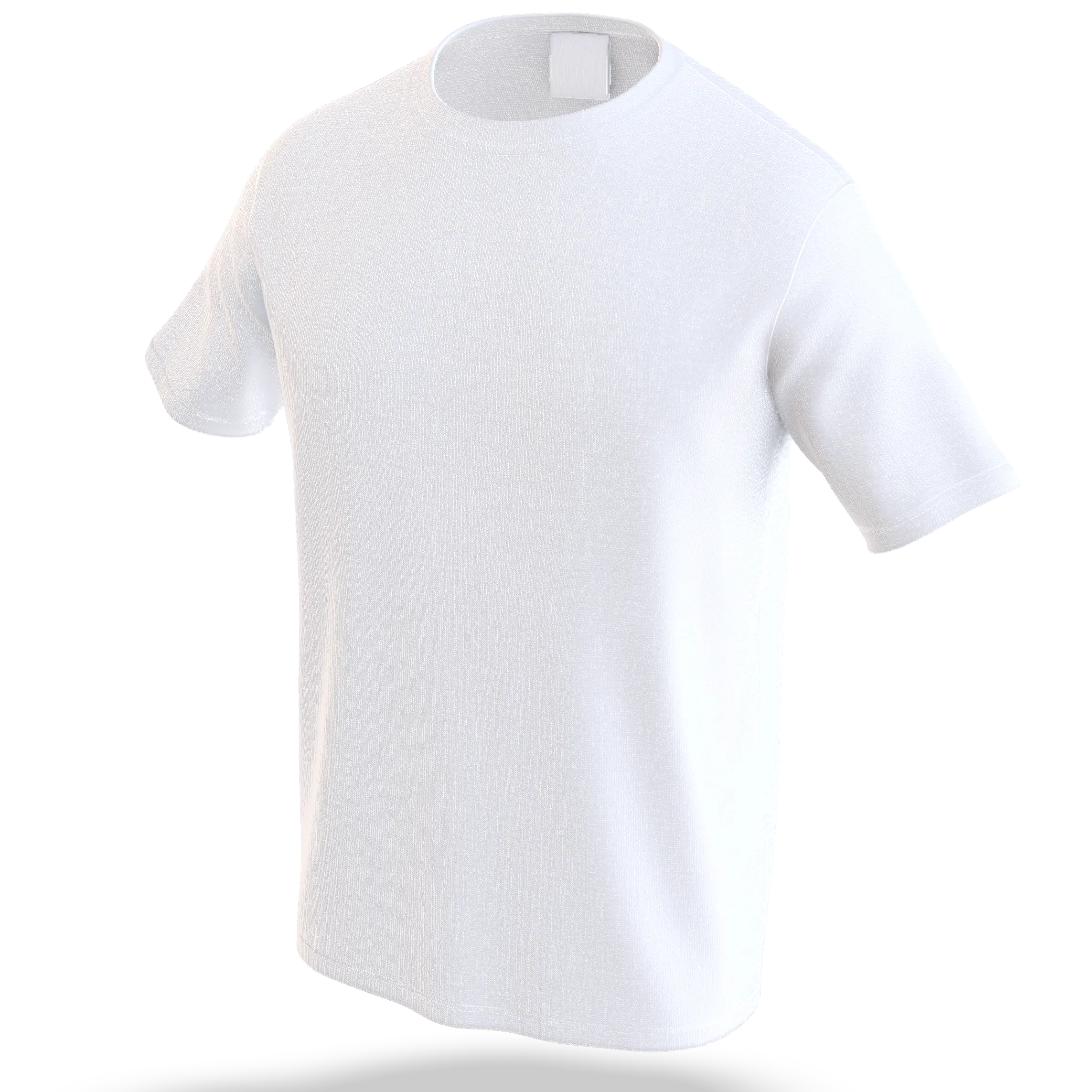 Fitted t-shirt mockup