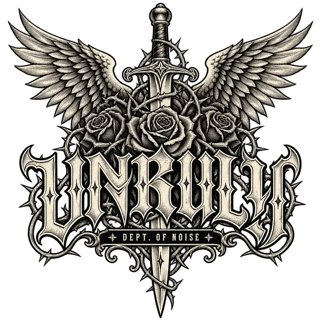 Unruly t-shirt design