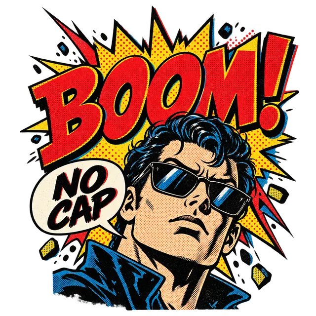 No Cap t-shirt design